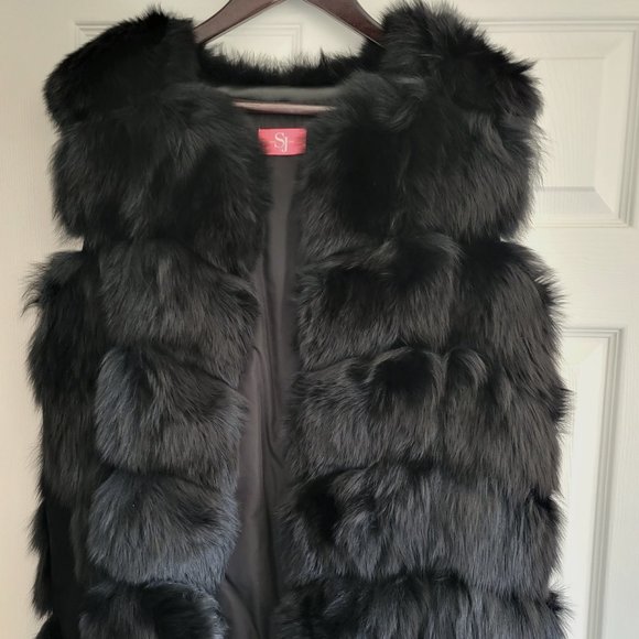 Sassy Jones Jackets & Blazers - Sassy Jones Fur Vest